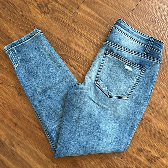 ☃️BOGO50%☃️ 🆕💙VERVET: Mid Rise Distressed Ankle Skinny Jeans 11/30 - Picture 3 of 9